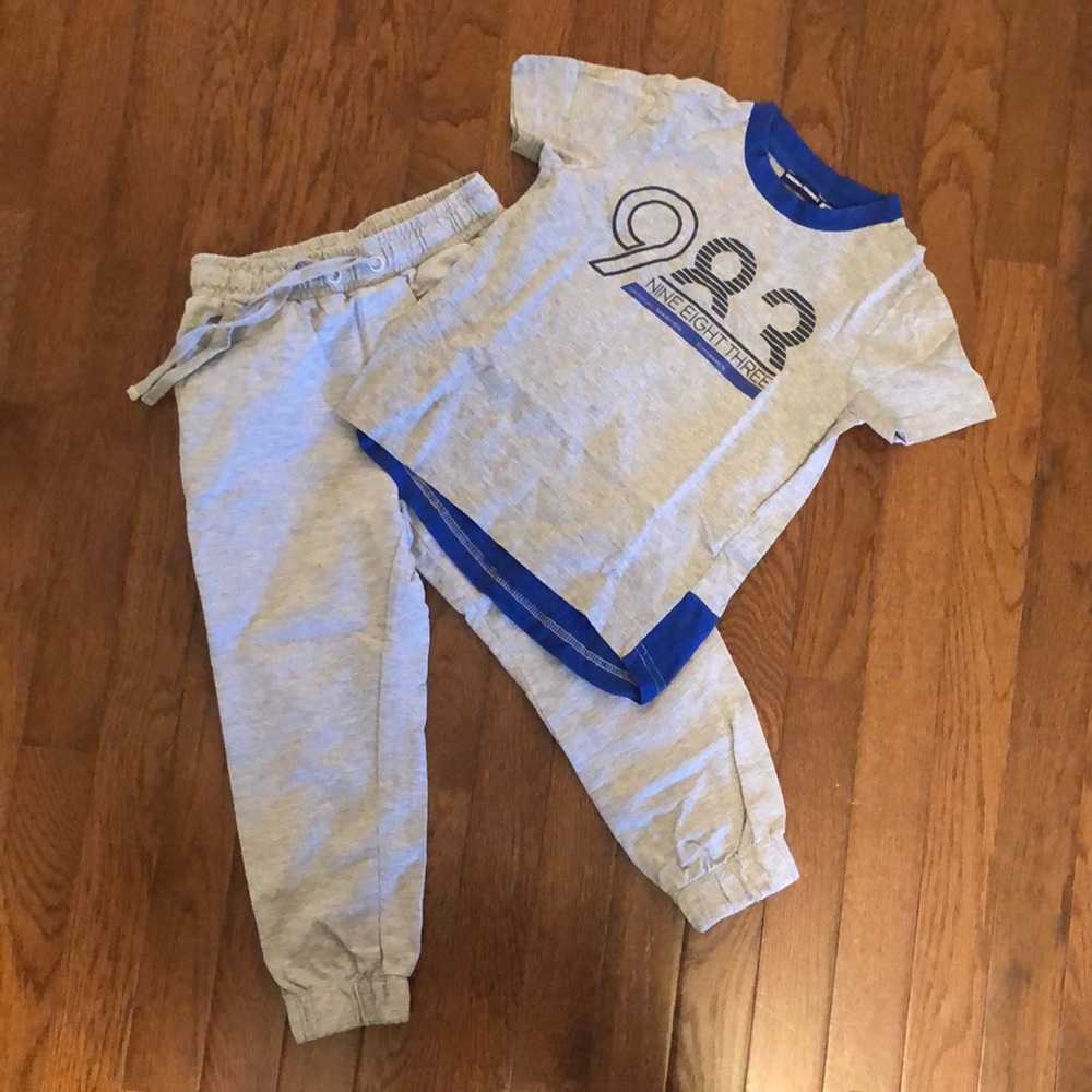 Original marines pants and shirt boys size 4
